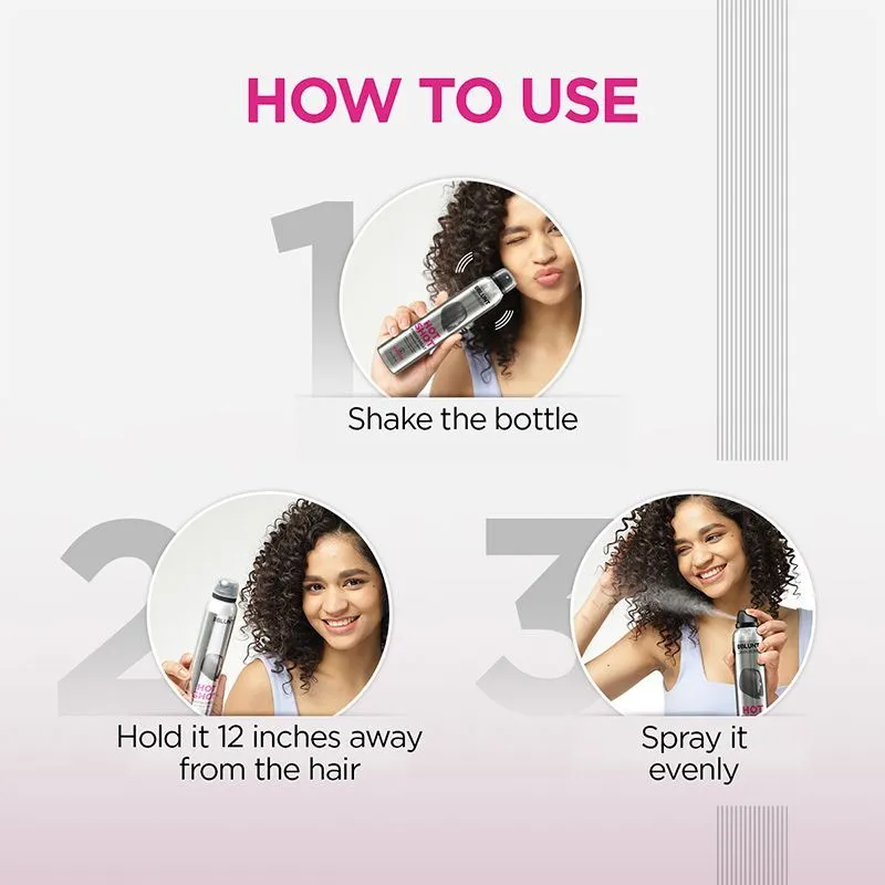 BBLUNT Hotshot Finish Spray Delivers Radiant, Salon-like Gloss (200ml)
