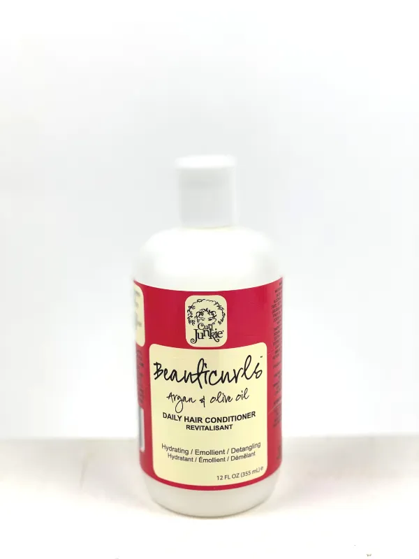BEAUTICURLS ARGAN & OLIVE OIL DAILY HAIR CONDITIONER™ | CURL JUNKIE