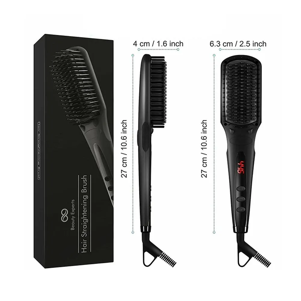 Beauty Experts Ceramic Ion Hair Straightening Brush