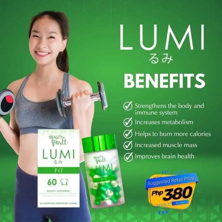 Beauty Vault - Lumi FIT 60 capsule ( GREEN )