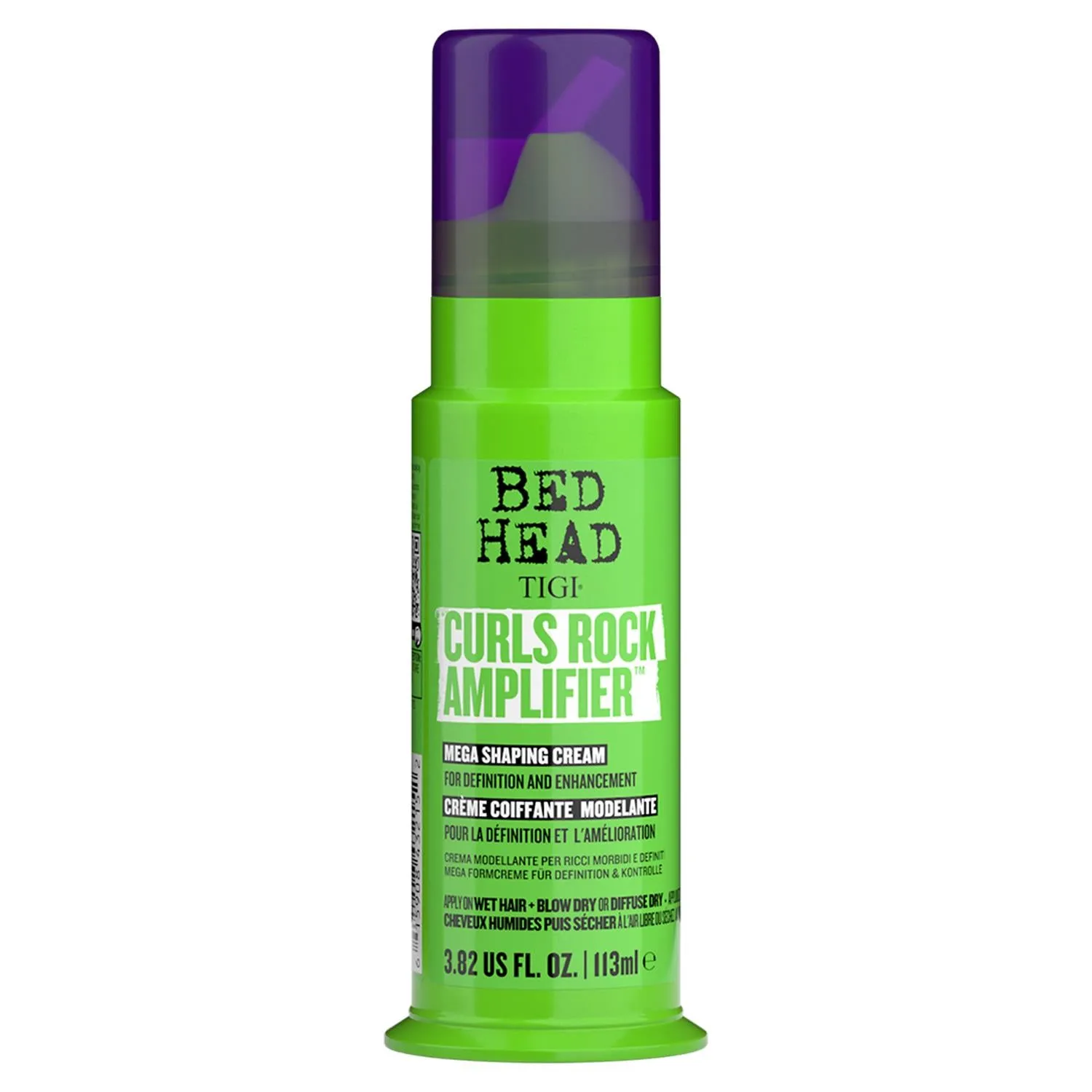 Bed Head by TIGI Curls Rock Amplifier Hair Cream for Curly or Wavy Hair, 113ml