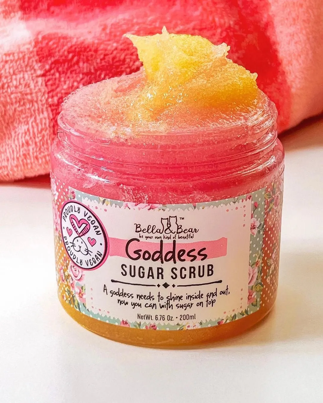 Bella & Bear Goddess Sugar Scrub Body Wash