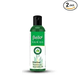 Bello hair Oil | Herbal Traditional Hair Oil | 200 ML Pack of 2