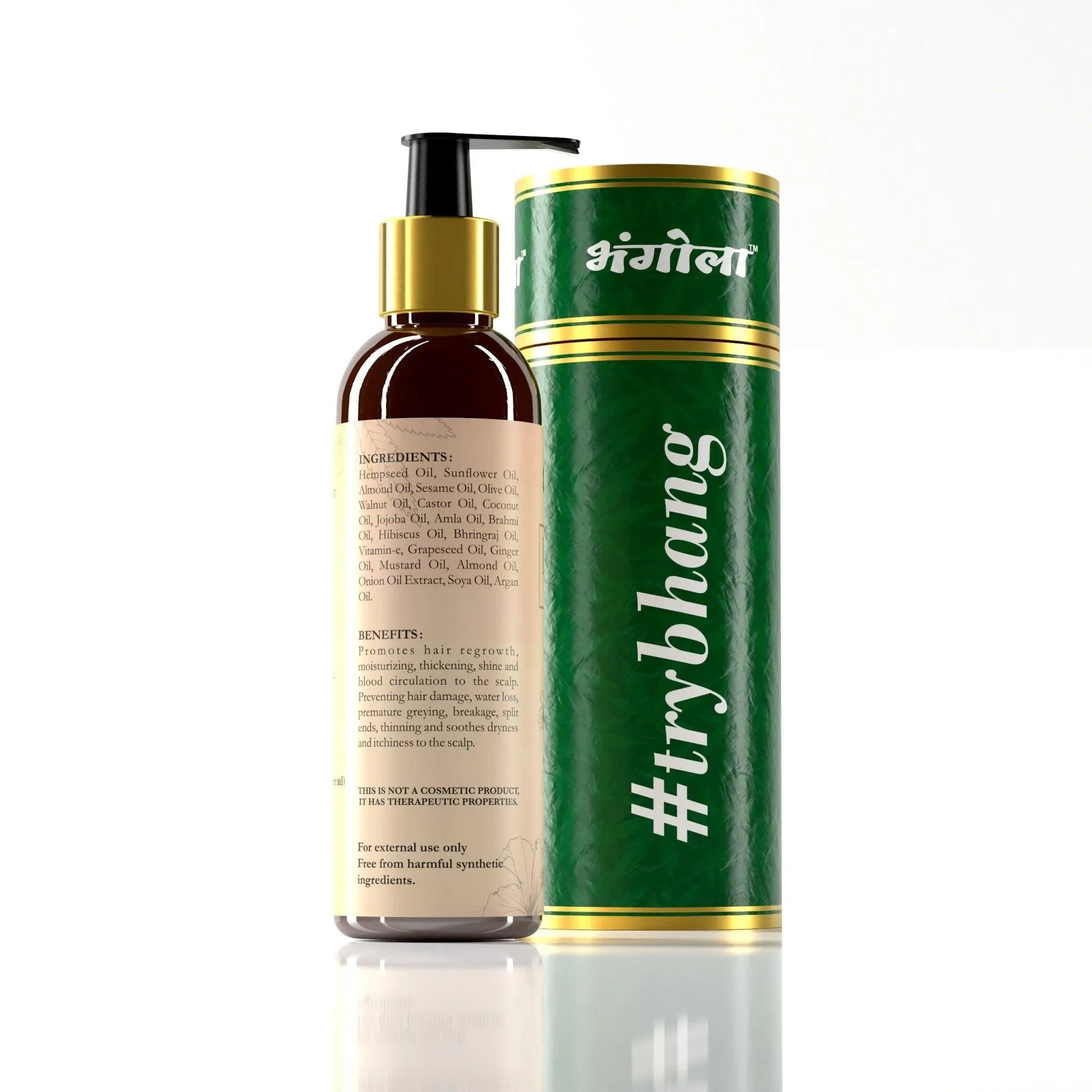 Bhangola - Hemp Hair Oil (200ml)