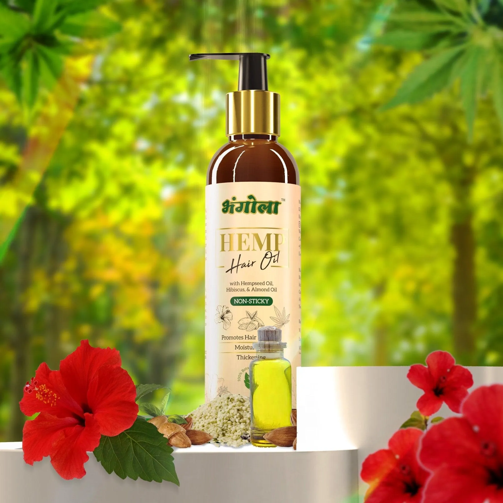 Bhangola - Hemp Hair Oil (200ml)