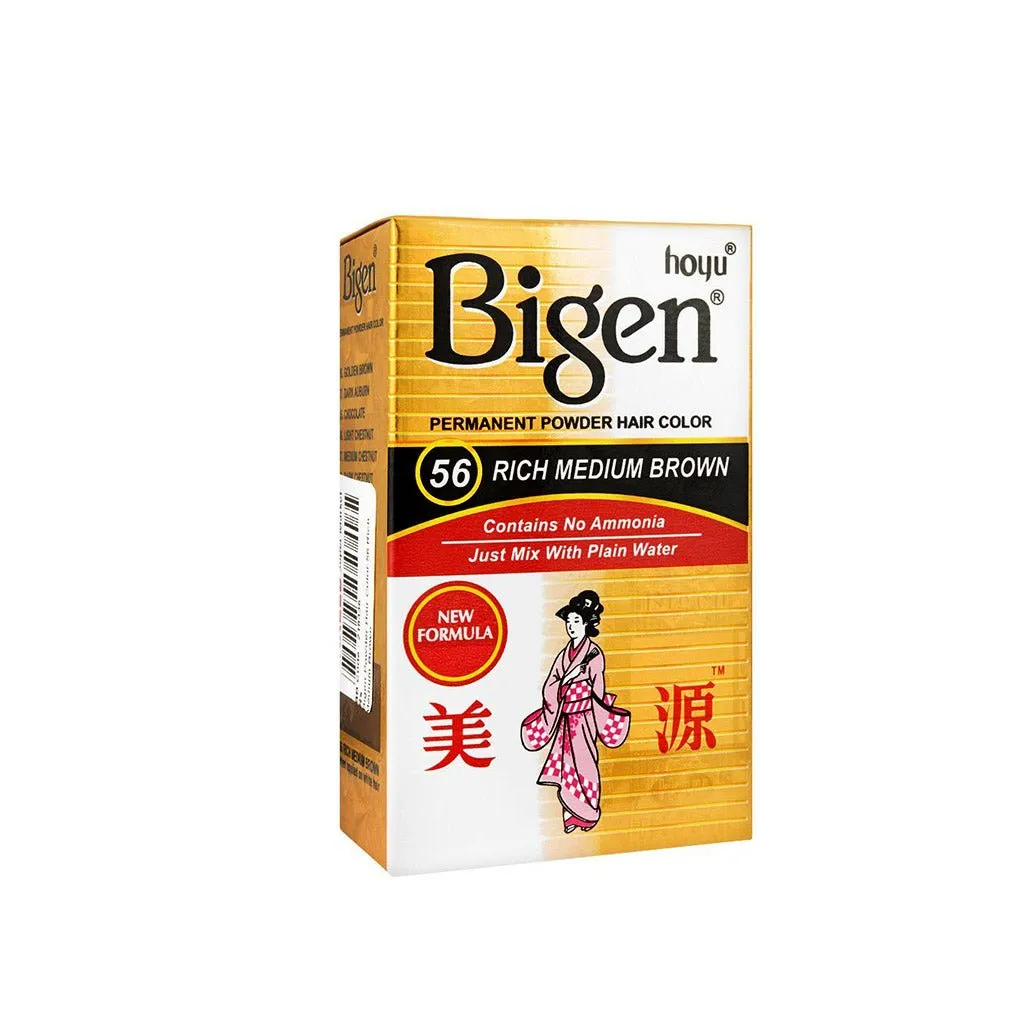 Bigen Permanent Powder Hair Colour All Shades 6gram