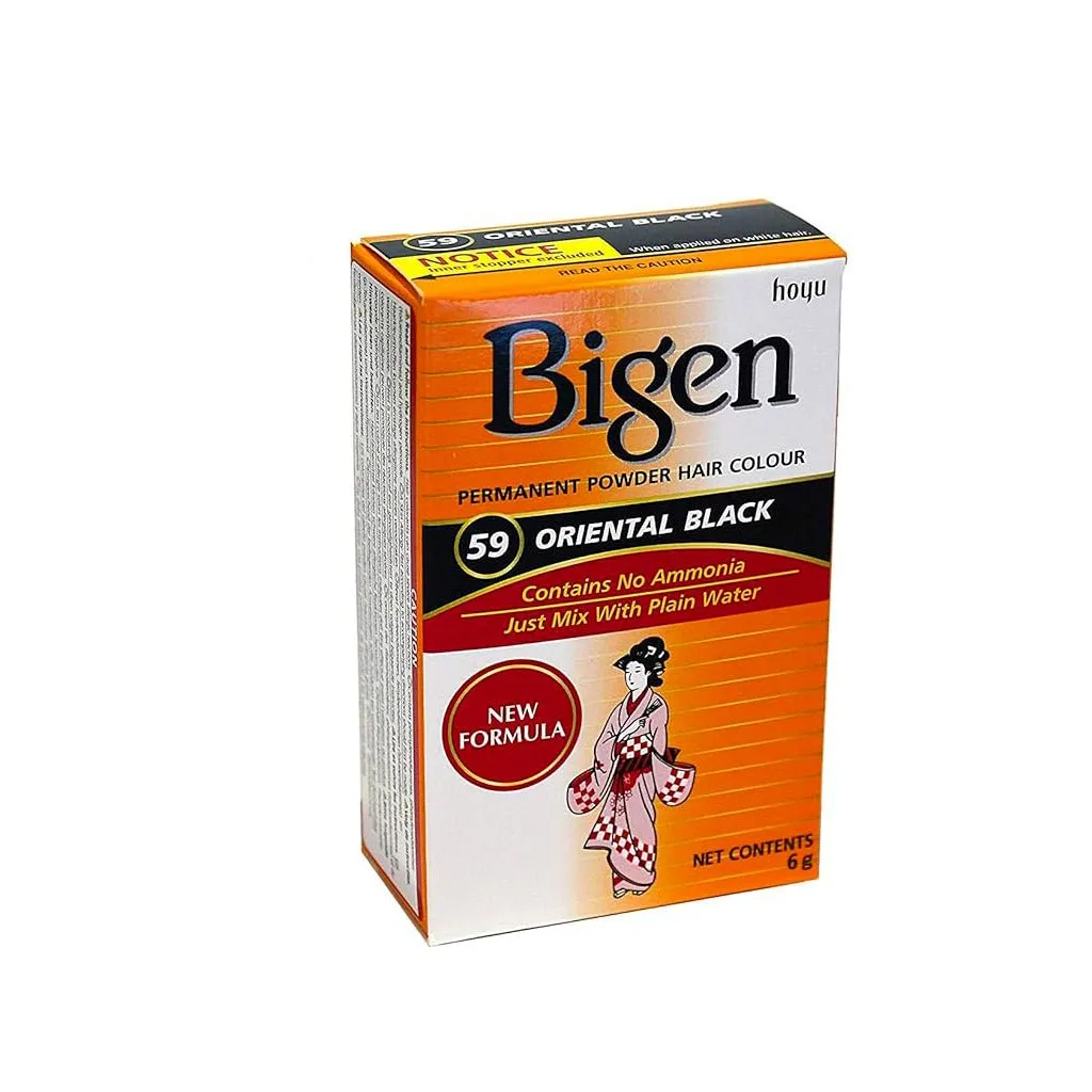 Bigen Permanent Powder Hair Colour All Shades 6gram