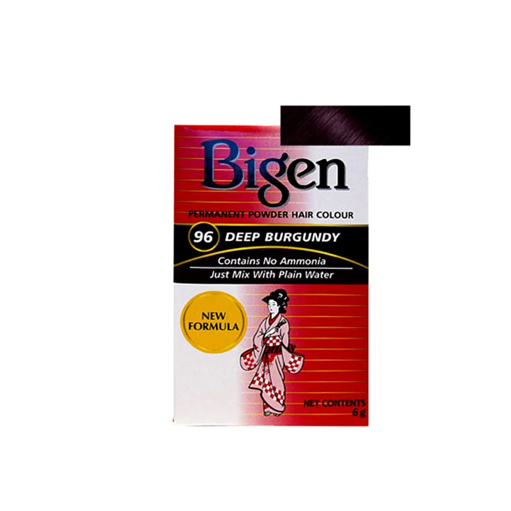 Bigen Permanent Powder Hair Colour All Shades 6gram
