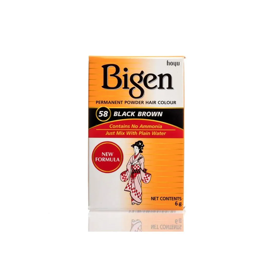 Bigen Permanent Powder Hair Colour All Shades 6gram