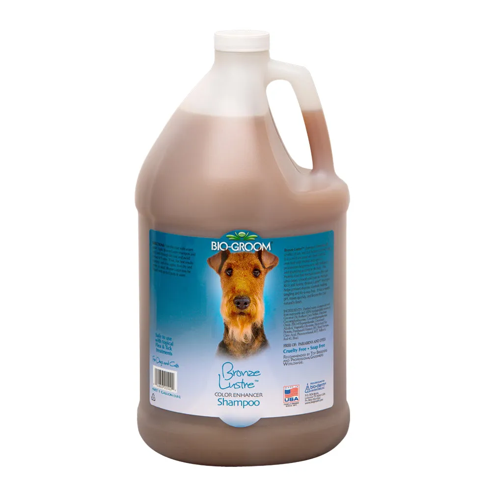 Bio-Groom Bronze Lustre Colour Enhancer Shampoo 3.8 L