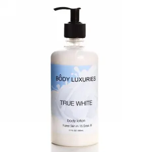 BODY LUXURIES TRUE WHITE BODY LOTION 500M