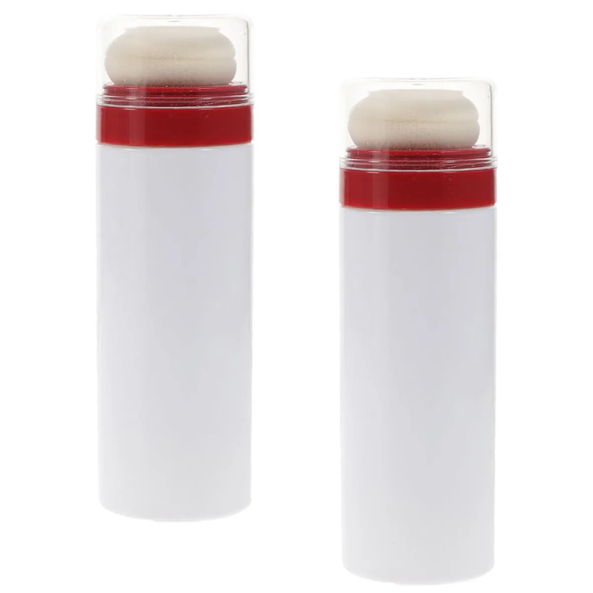Body Powder Jar Makeup Powder Puff Case Compact Convenient Random Color
