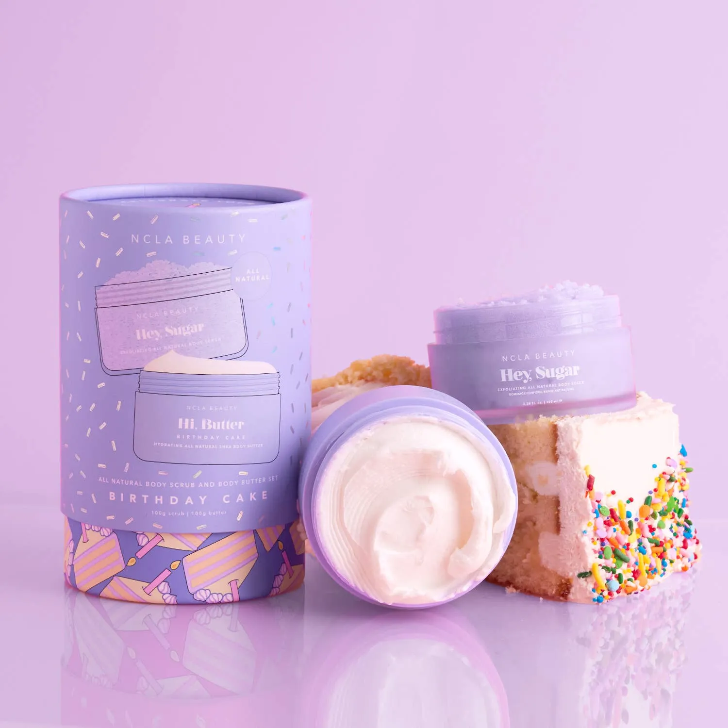 Body Scrub   Body Butter Set-Birthday Cake