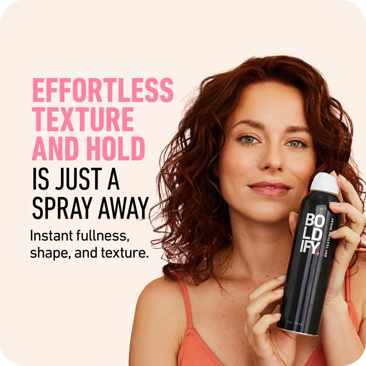 Boldify Dry Texture Spray for Hair - Hair Volumizer Hair Spray, Texturizing Spray for Fine Hair, Hair Volumizer for Fine Hair - Stylist Recommended Hairspray, Volume Hair Products for Women & Men