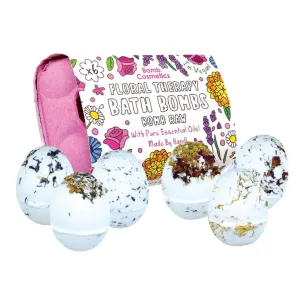 Bomb Cosmetics Floral Therapy Bomb Raw Egg Gift Pack