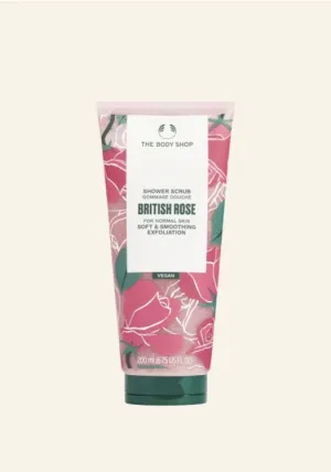 British Rose Shower Scrub