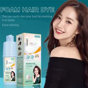 Bubble Natural Plant Pop Color Hair Dye Cream 205ml