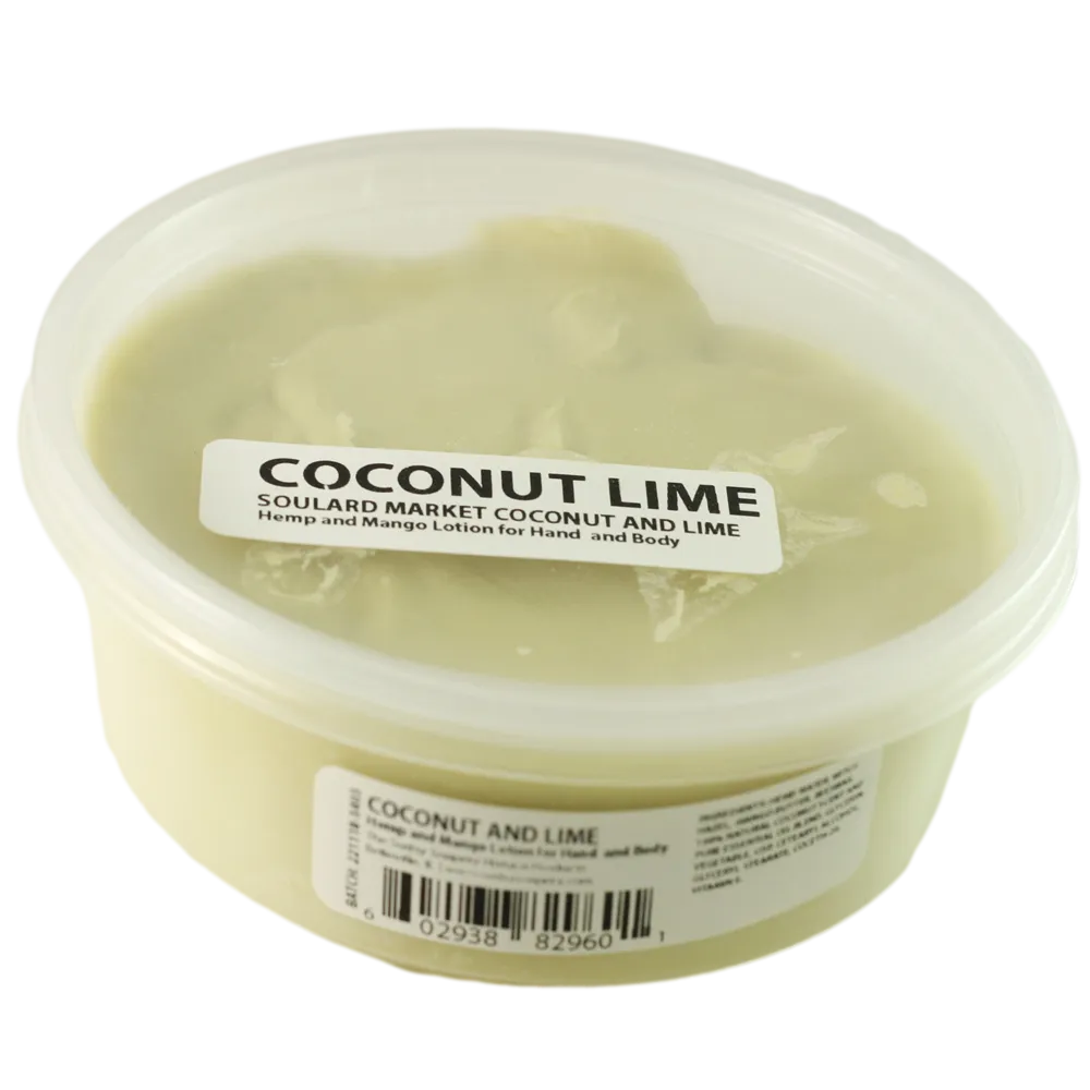 Bulk Hand and Body Cream 8 oz Bulk Container-Coconut and Lime