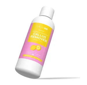 Cacee Callus Remover for Feet 8oz Gel Formula with Tea Tree Oil & Lemon Scent Works Great with Foot Scrubber Foot File or Pumice Stone Callous or Corn Remover