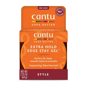 Cantu Shea Butter Extra Hold Edge Stay Gel 64g