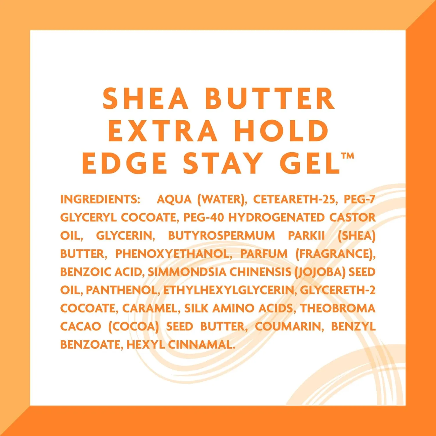 Cantu Shea Butter Extra Hold Edge Stay Gel 64g