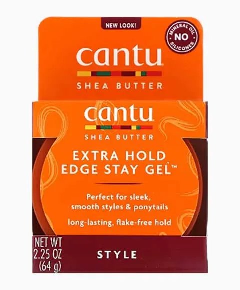 Cantu Shea Butter Extra Hold Edge Stay Gel 64g