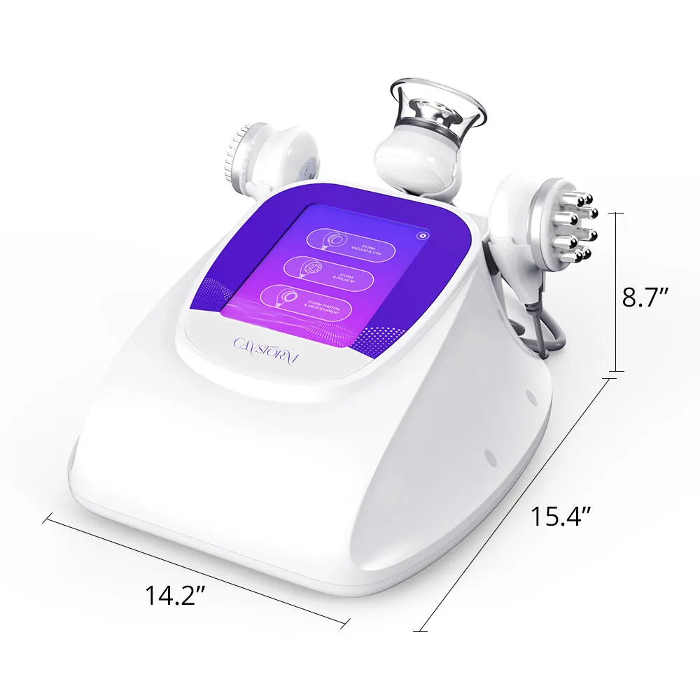 CaVstorm Caviation 3.0 Ultrasonic Radio Frequency Slimming Microcurrent Bio Photon Skin Care Machine