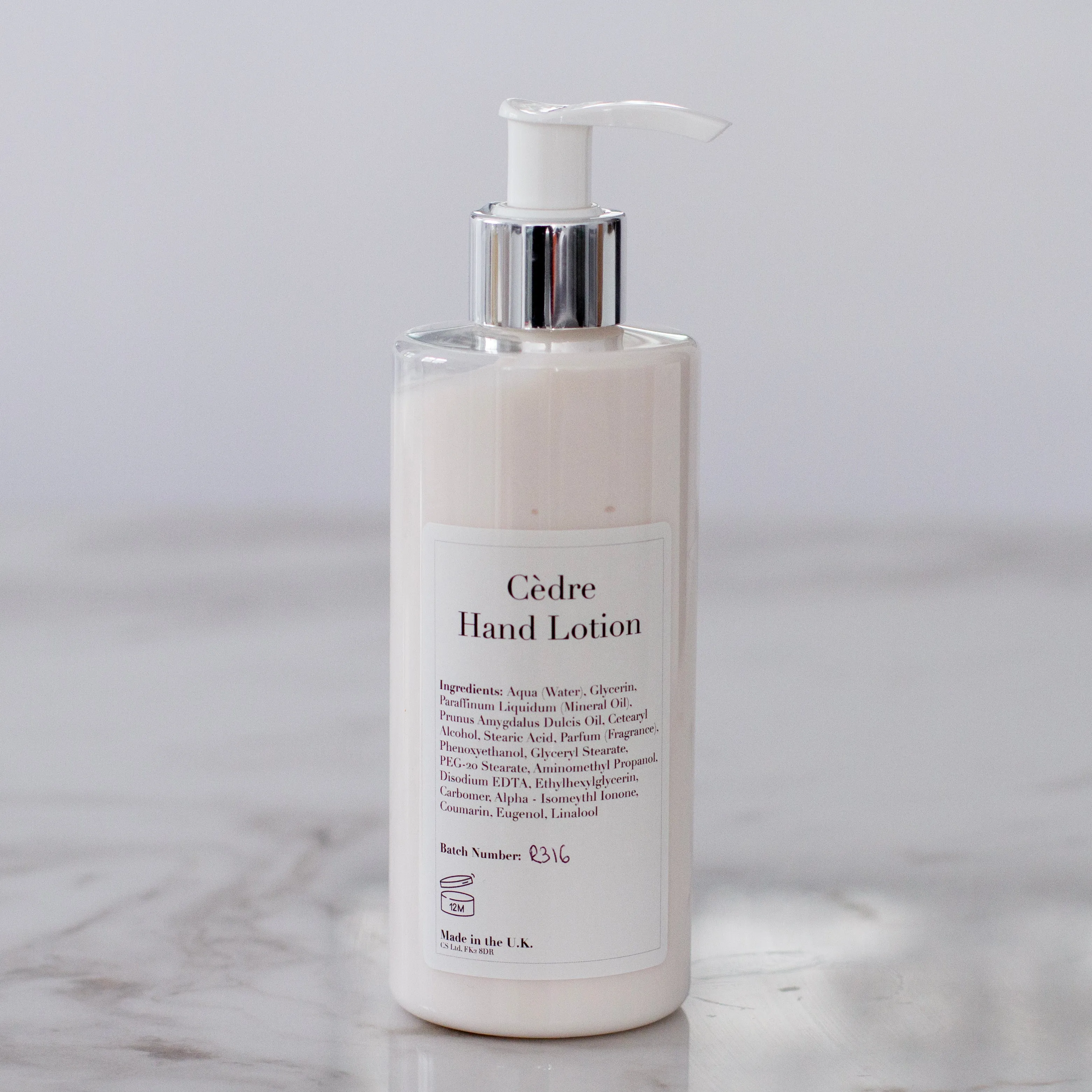 Cèdre Hand Wash & Lotion Set