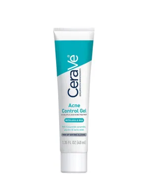 CERAVE Acne Control Gel 2% Salicylic Acid Acne Treatment With AHA & BHA جل مرطب للبشرة بالساليسيلك