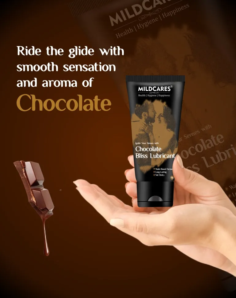 Chocolate Bliss Lubricant 50 ml | Water Based Formula | Non-Sticky