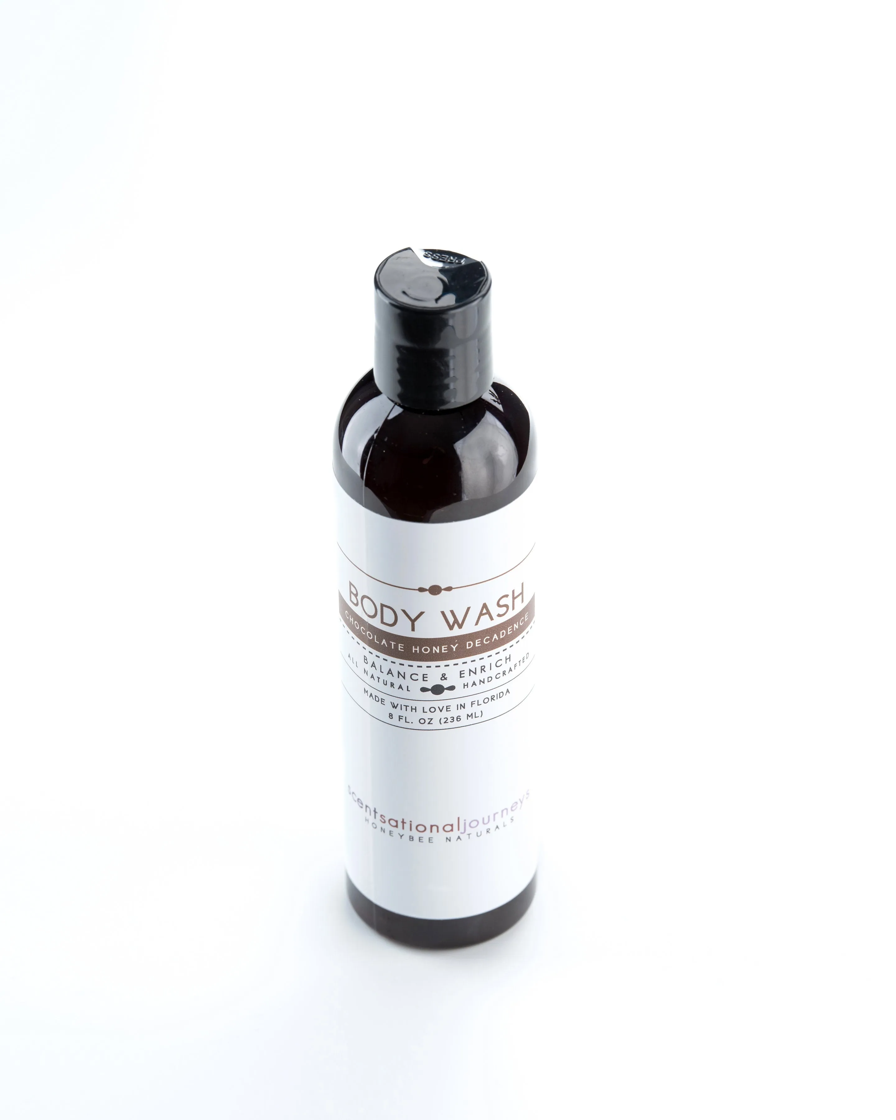 Chocolate Honey Decadence Omega-3 Hemp & Aloe Cleansing Body Wash
