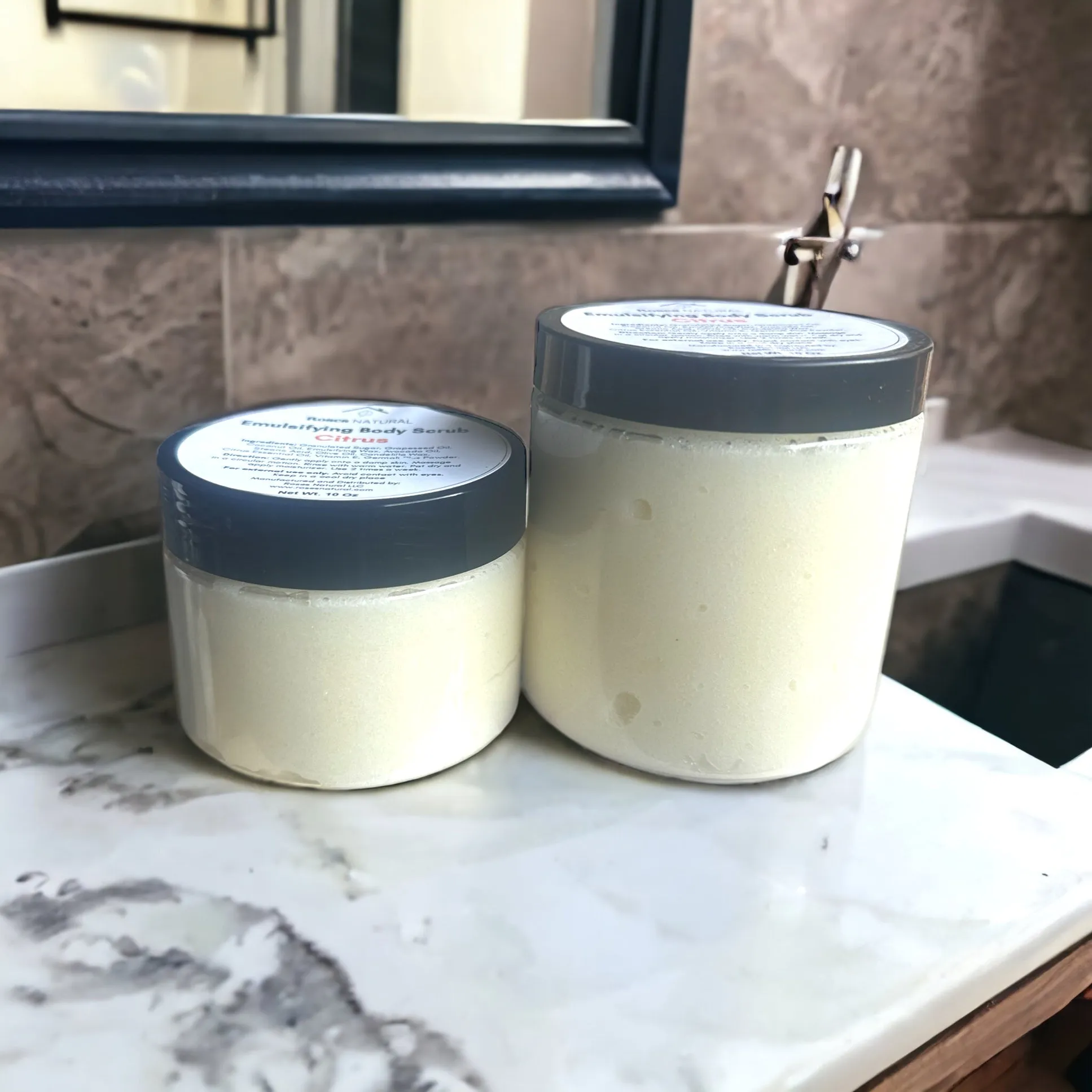 Citrus Emulsifying Body Scrub