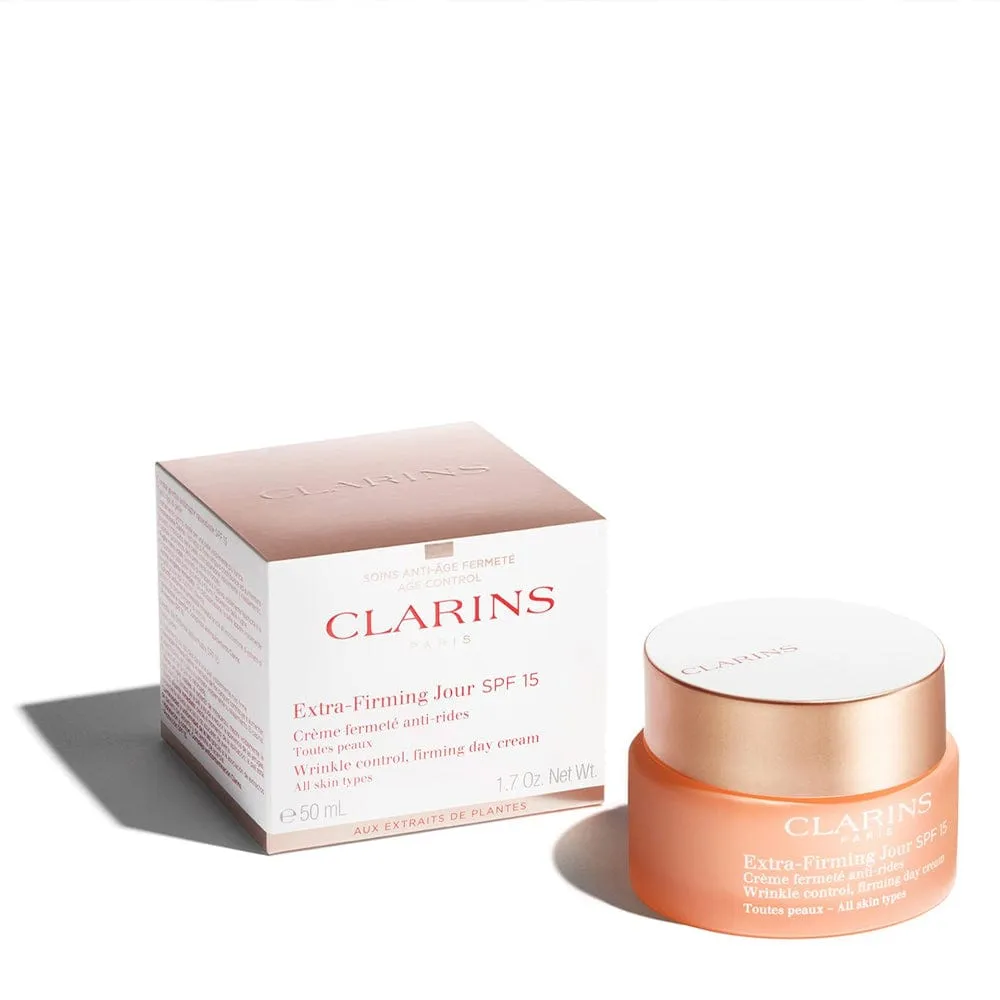 Clarins Extra Firming Day Cream - All Skin Types SPF15 50ml