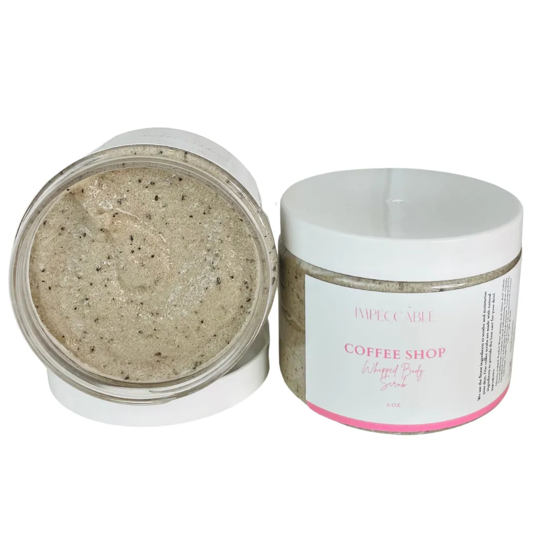 Coffee Shop Whipped Body Scrub