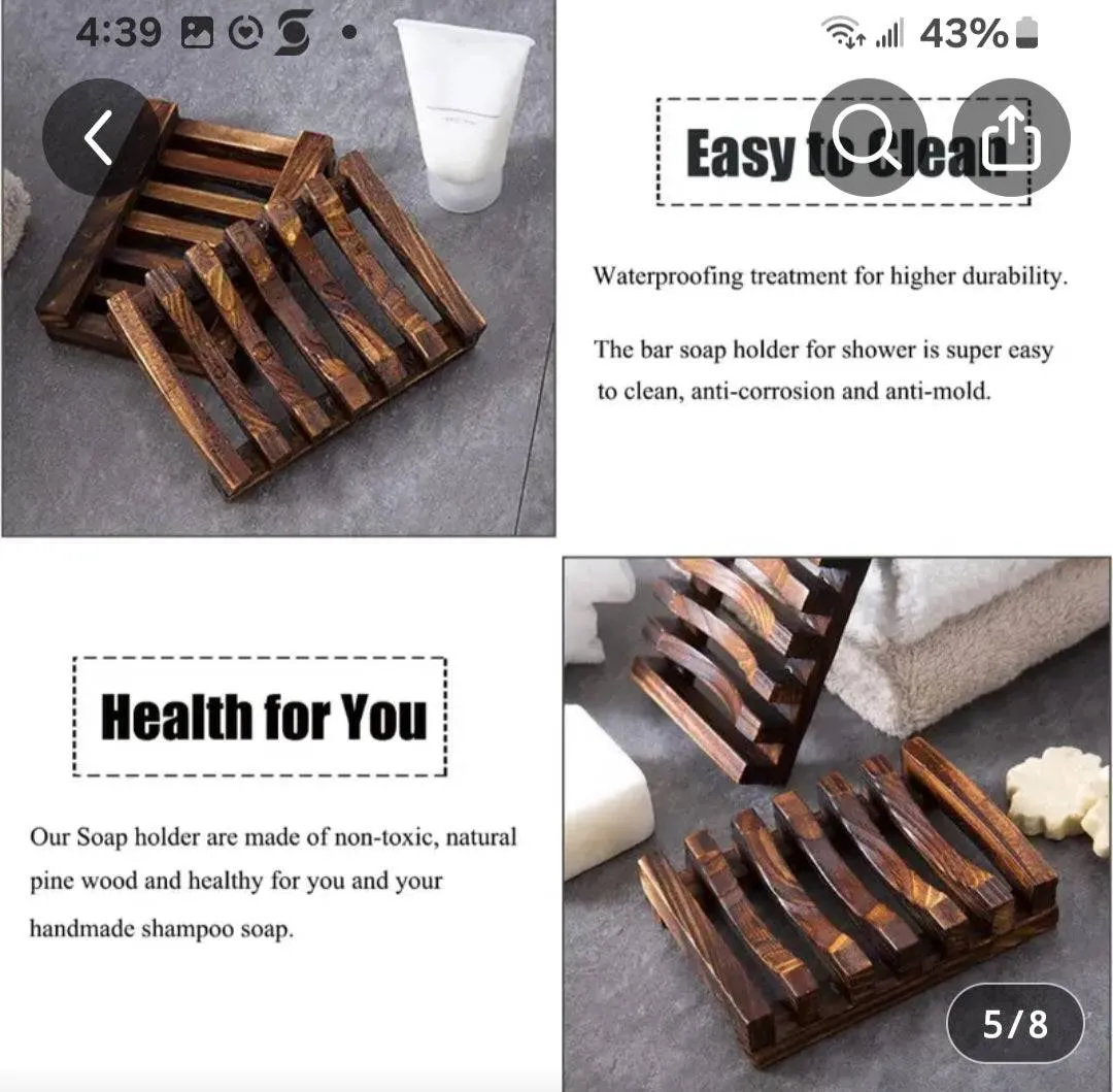 Colloidal Oatmeal & Raw Honey Himalayan Salt Scrub Soaps that help  Eczema, Psoriasis & Acne