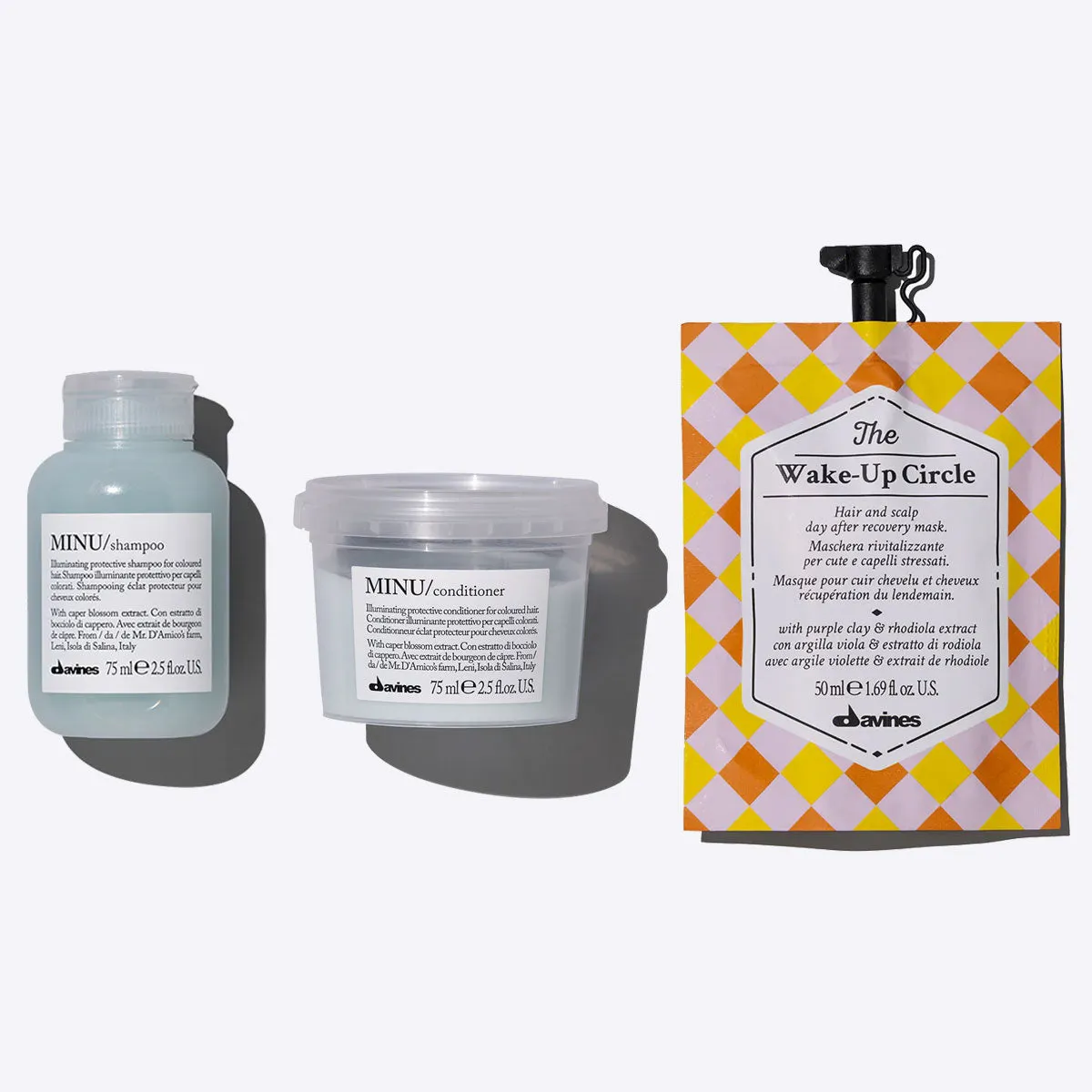 Colored Hair Travel Set