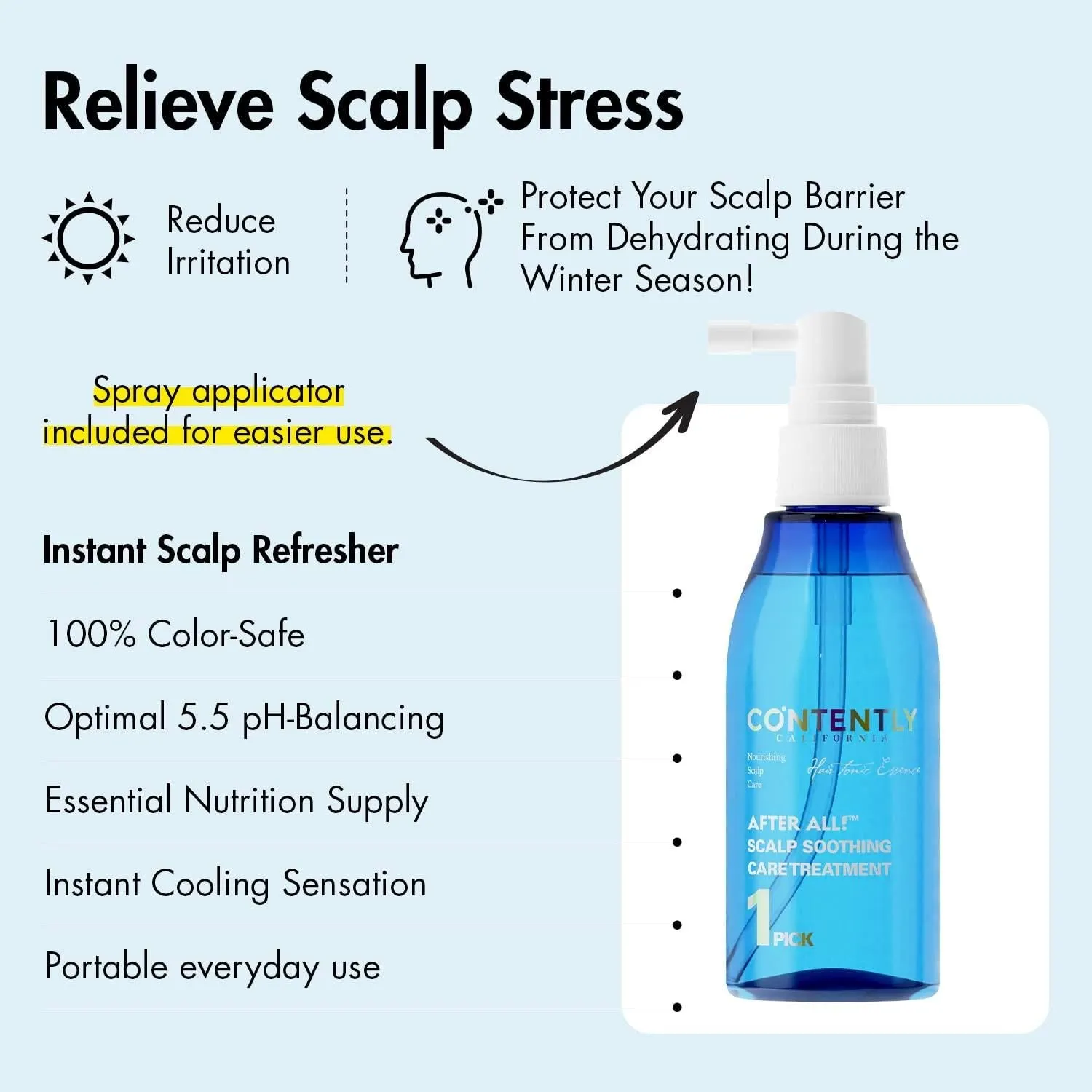 CONTENTLY After All Scalp Soothing Care Treatment 120ml