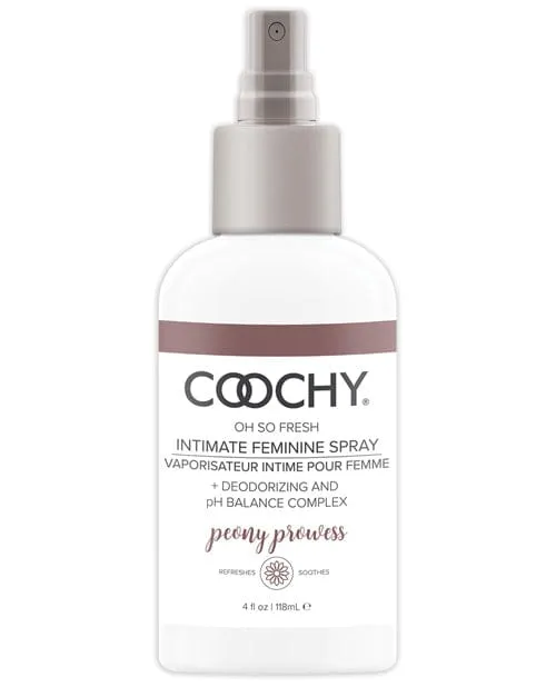 Coochy Intimate Feminine Spray - 4 Oz. Peony Prowess