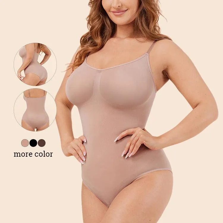 Corset Bodysuit – Nylon Slimming, Seamless Waist Girdling & Hip Lifting