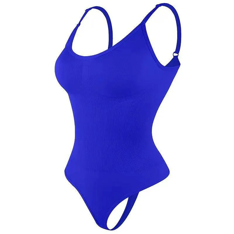 Corset Bodysuit – Nylon Slimming, Seamless Waist Girdling & Hip Lifting