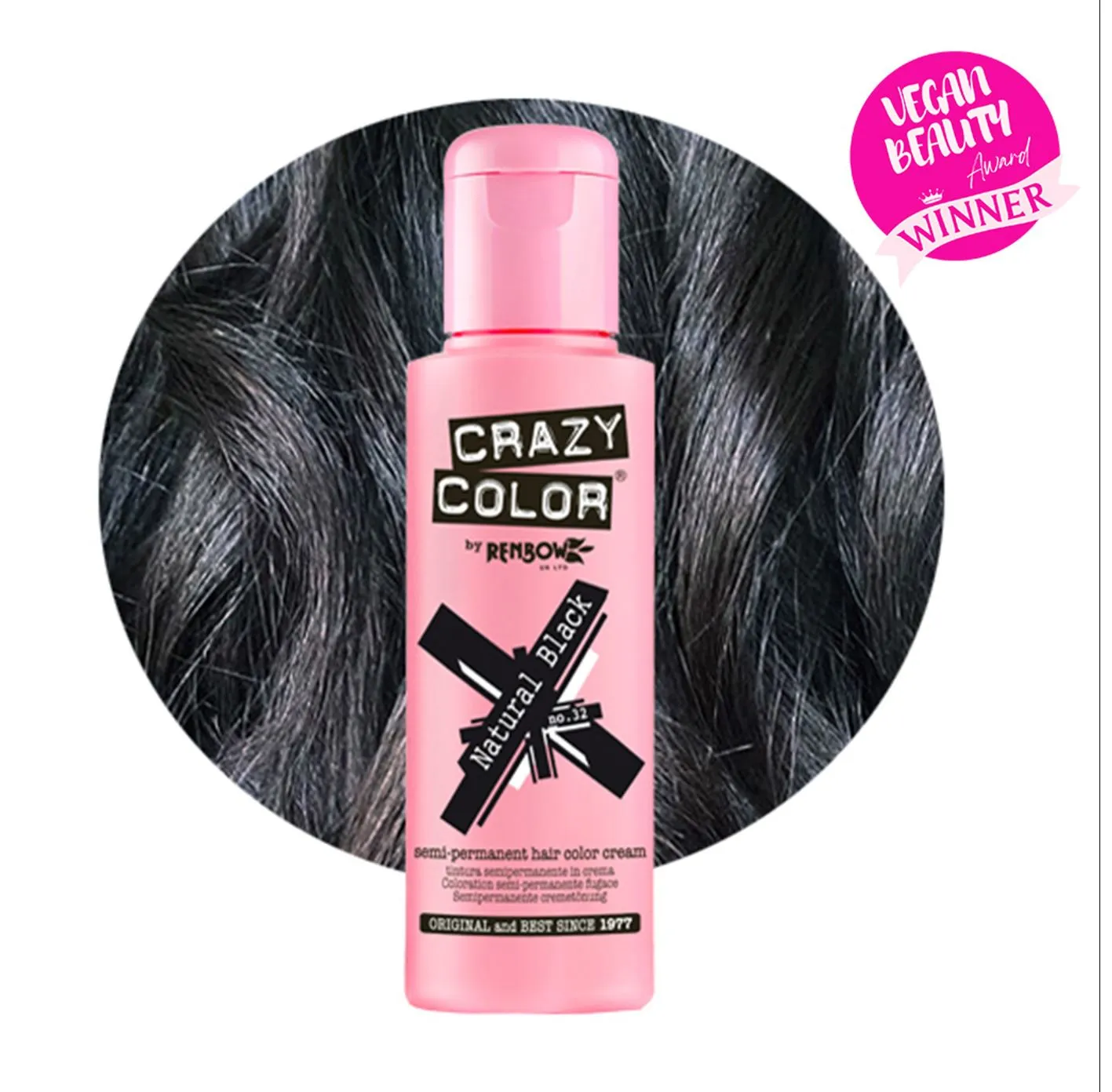 Crazy Color - Natural Black