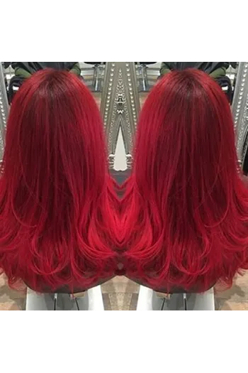 Crazy Color - Vermillion Red