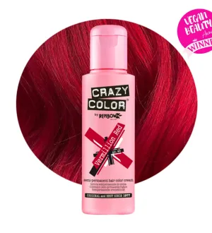 Crazy Color - Vermillion Red