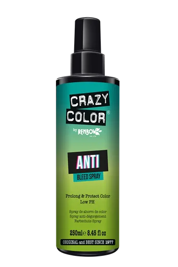 Crazy Colour - Anti Bleed Spray- Crazy Colour Anti Bleed Spray Prolong & Protect Color Ph 250Ml