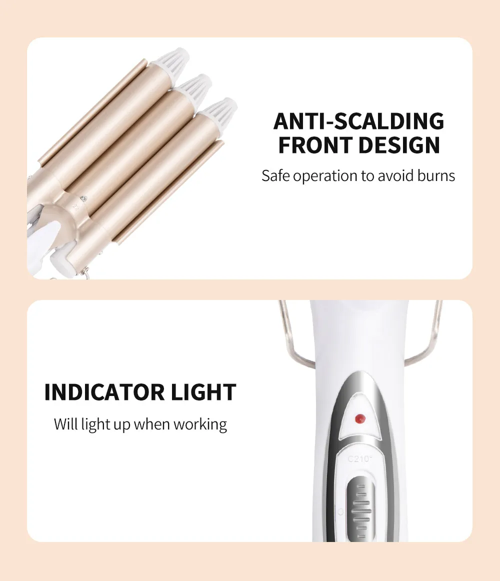 Crimping Curling Iron