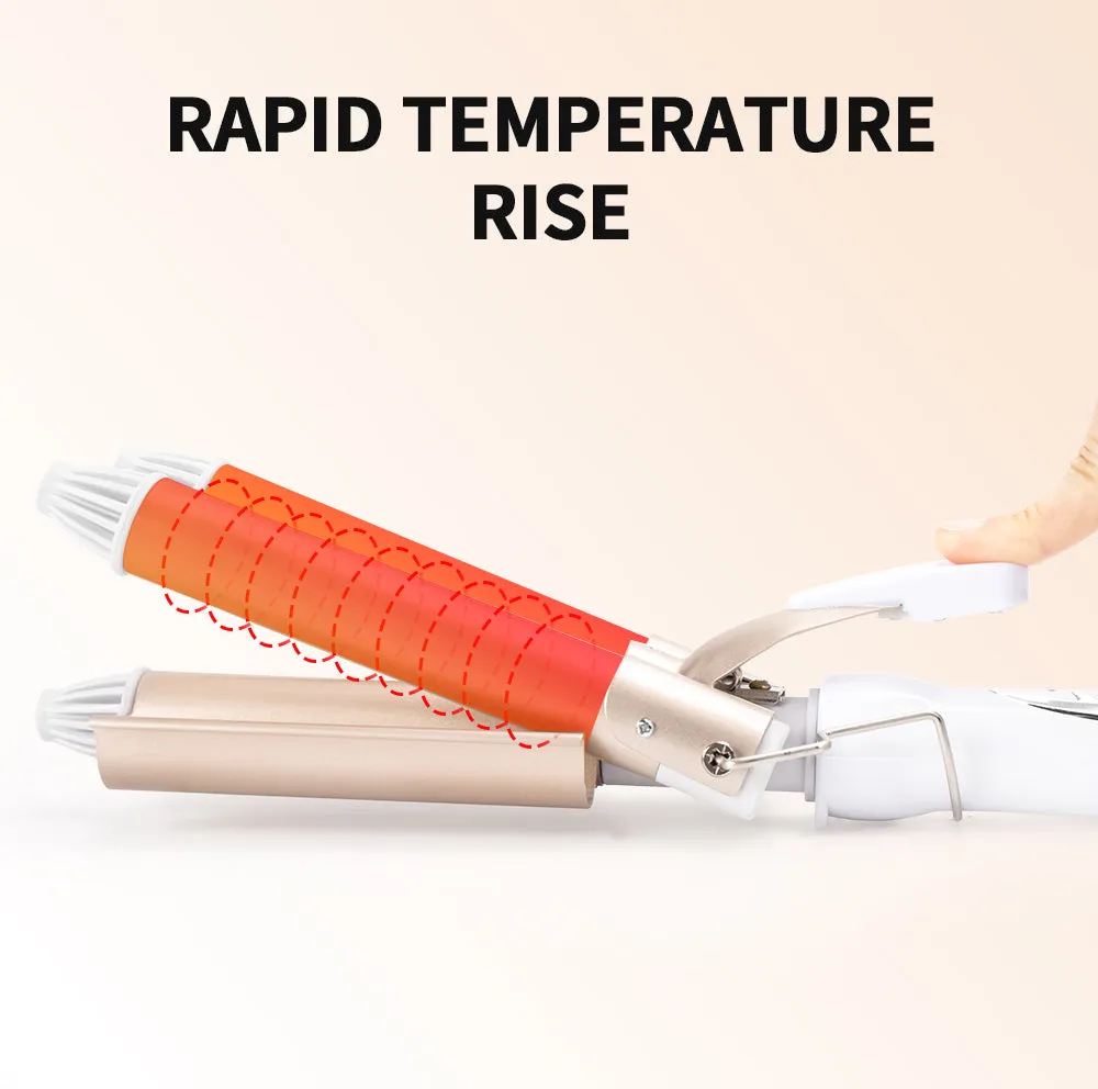 Crimping Curling Iron