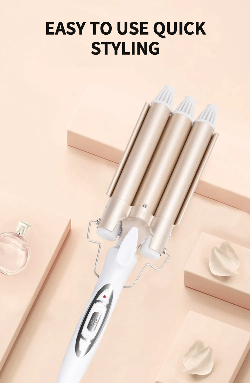 Crimping Curling Iron