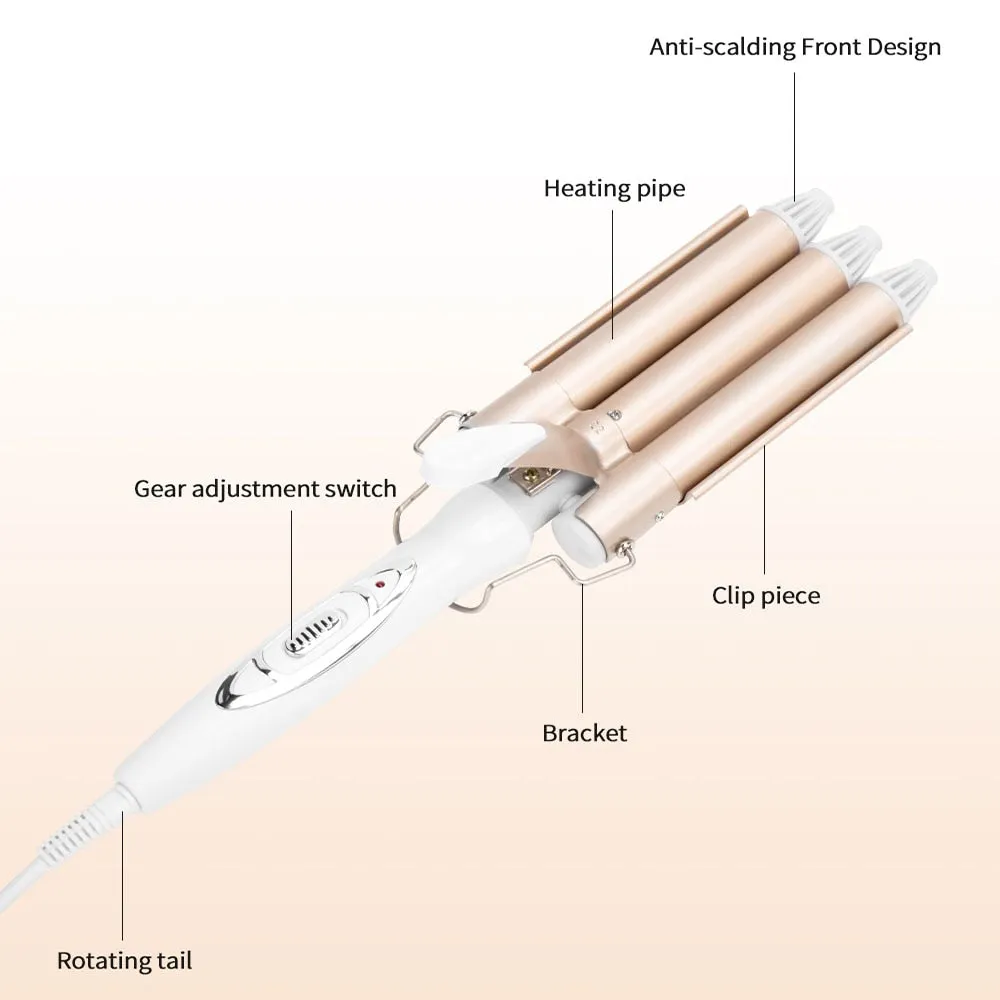 Crimping Curling Iron