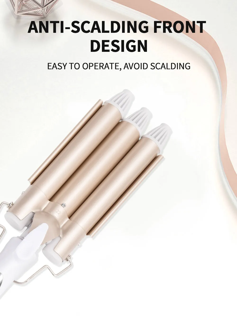 Crimping Curling Iron
