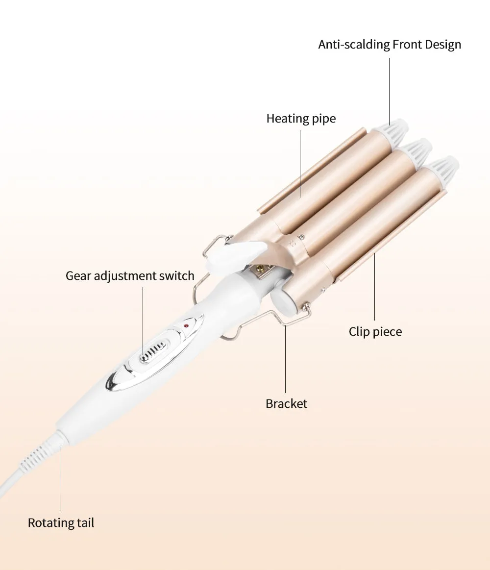 Crimping Curling Iron